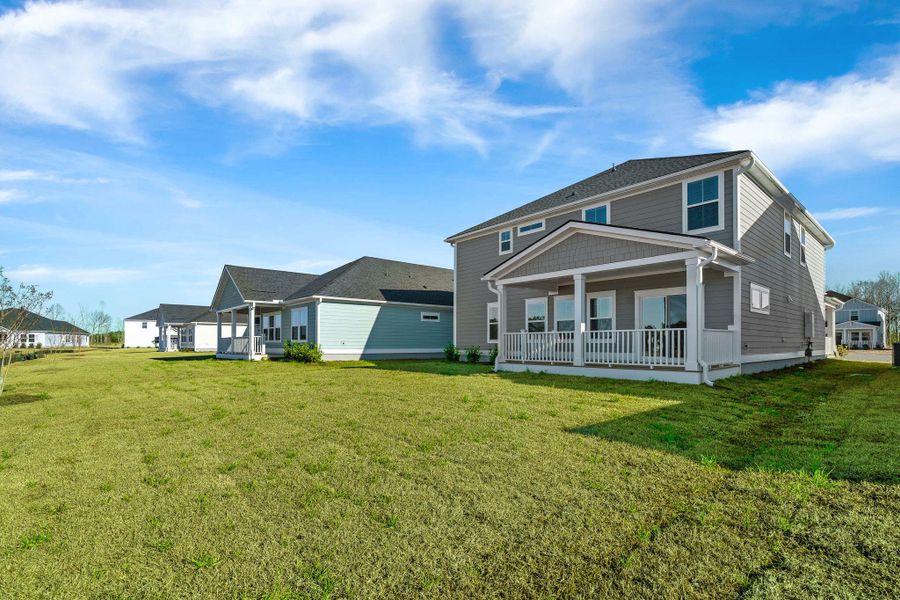 Exterior details and patio area of a home in , Summerville (Image 35). Exterior details and patio area of a home in , Summerville (Image 35).