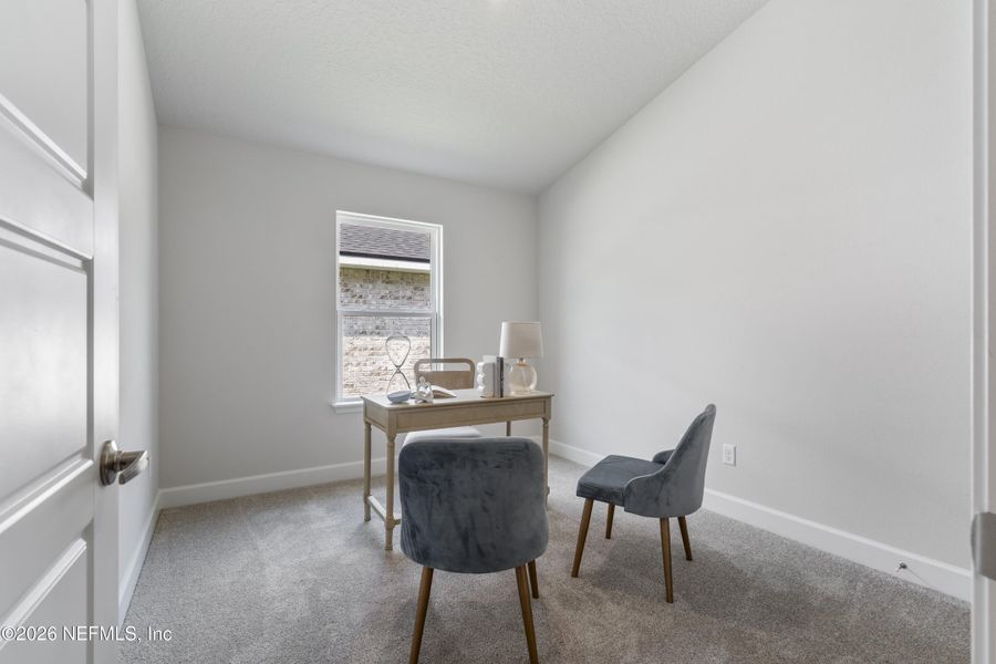 Furnished interior view inside a new home in Summerglen, Jacksonville (Image 7).