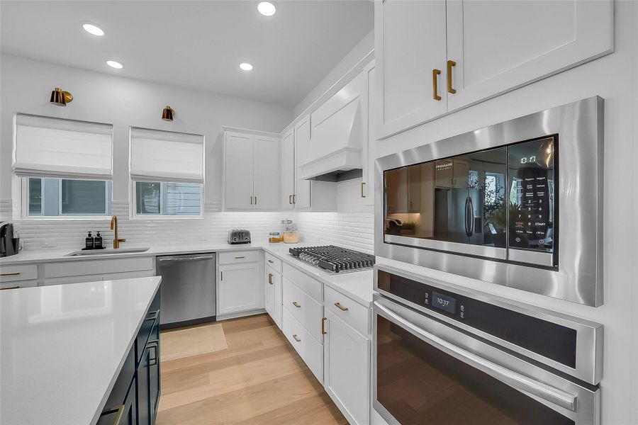 Furnished interior view inside a new home in , Cypress (Image 8).