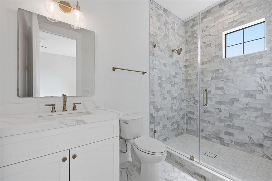 Furnished interior view inside a new home in , Tampa (Image 30).