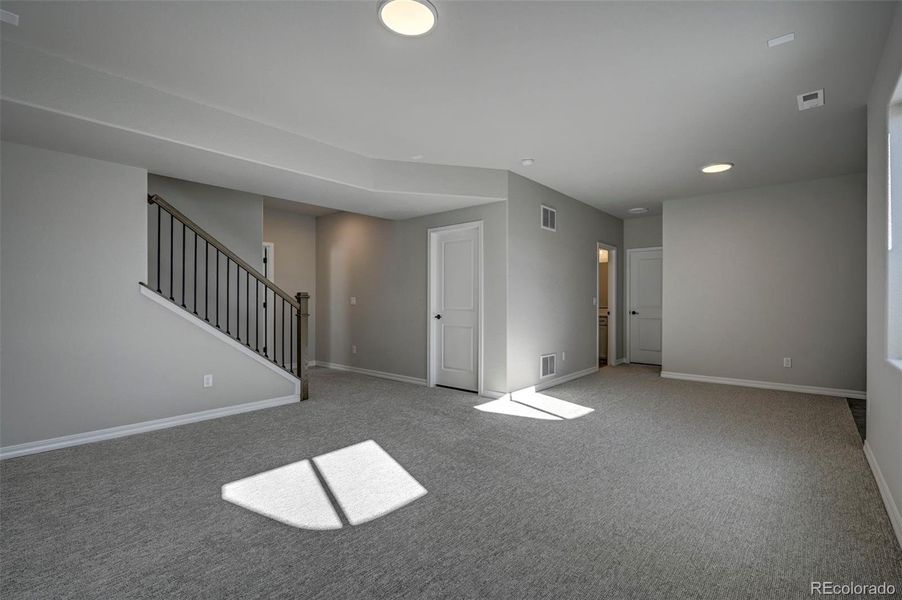Spacious, unfurnished interior of a new home in , Colorado Springs (Image 16). Spacious, unfurnished interior of a new home in , Colorado Springs (Image 16).