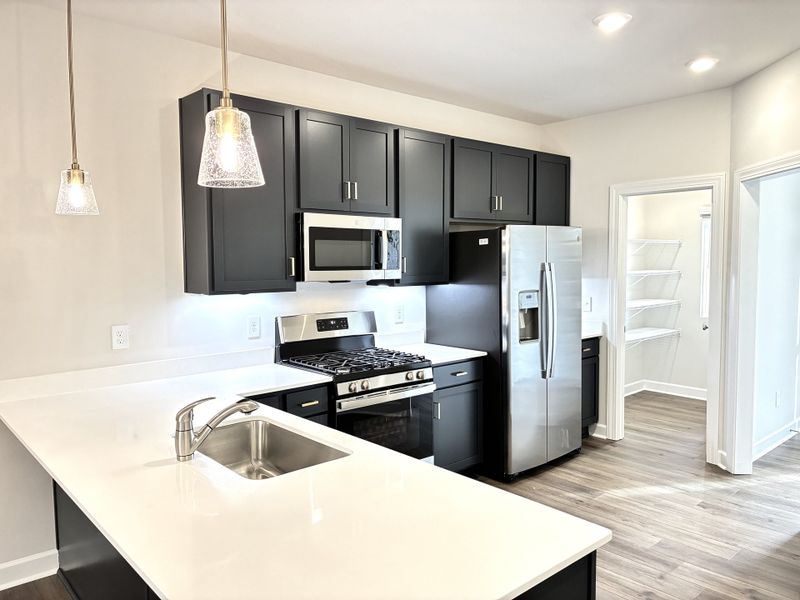 Furnished interior view inside a new home in Reidville Town Center, Reidville (Image 5).
