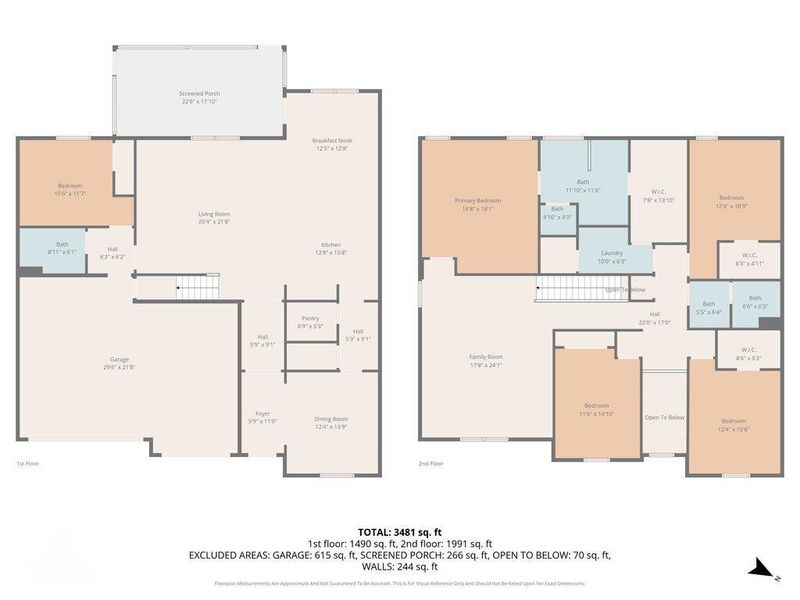 Complete floor plan