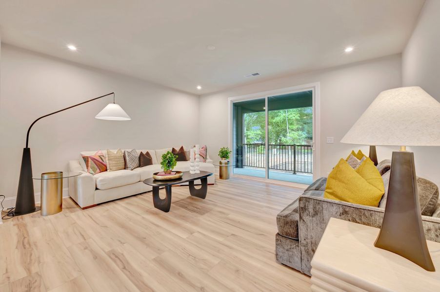 Furnished interior view inside a new home in Old Town Village, Waxhaw (Image 11).