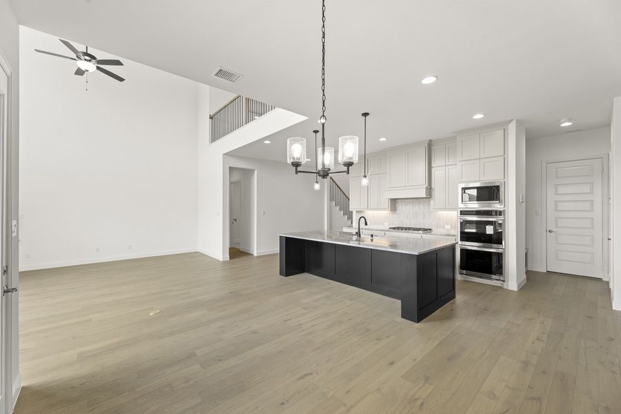 Furnished interior view inside a new home in Nelson Lake Estates, Rockwall (Image 10).