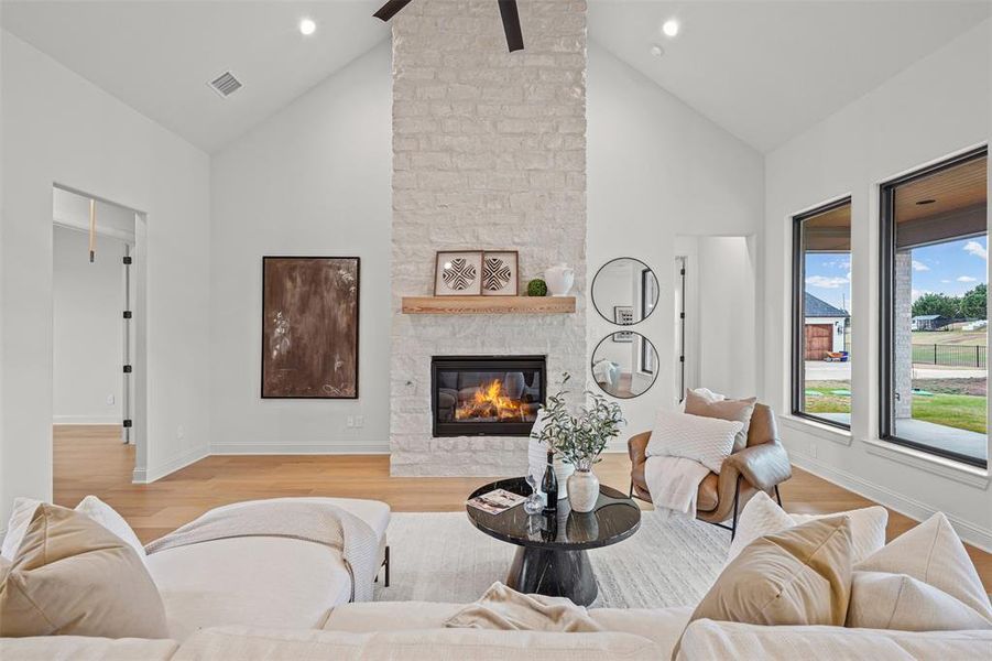 Furnished interior view inside a new home in Putteet Hill, Cresson (Image 6).