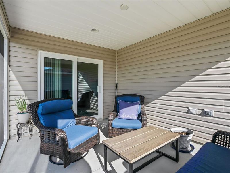 Exterior details and patio area of a home in , The Villages (Image 25).