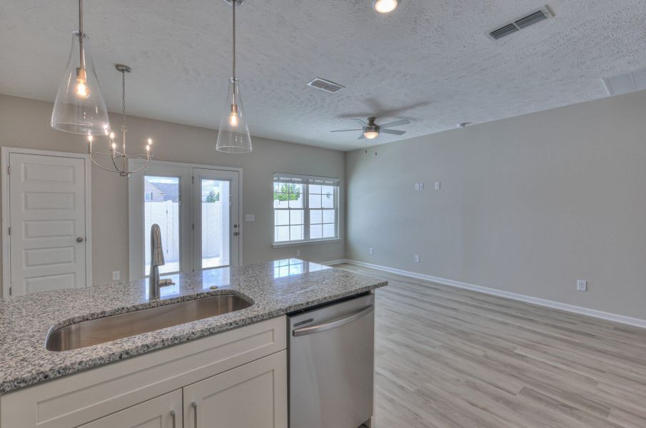 Furnished interior view inside a new home in Legacy Preserve, Tullahoma (Image 6).