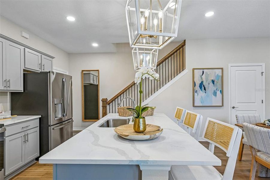 Furnished interior view inside a new home in The Brooke, Brandon (Image 28).