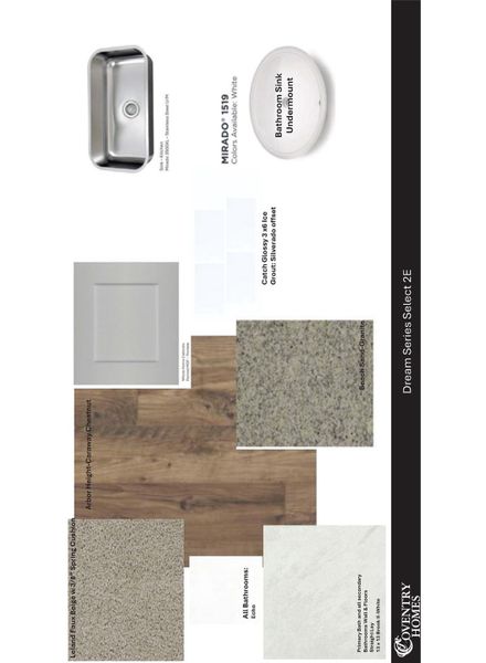 Sample of building materials used in homes in Sundance Cove, Crosby (Image 5). Sample of building materials used in homes in Sundance Cove, Crosby (Image 5).