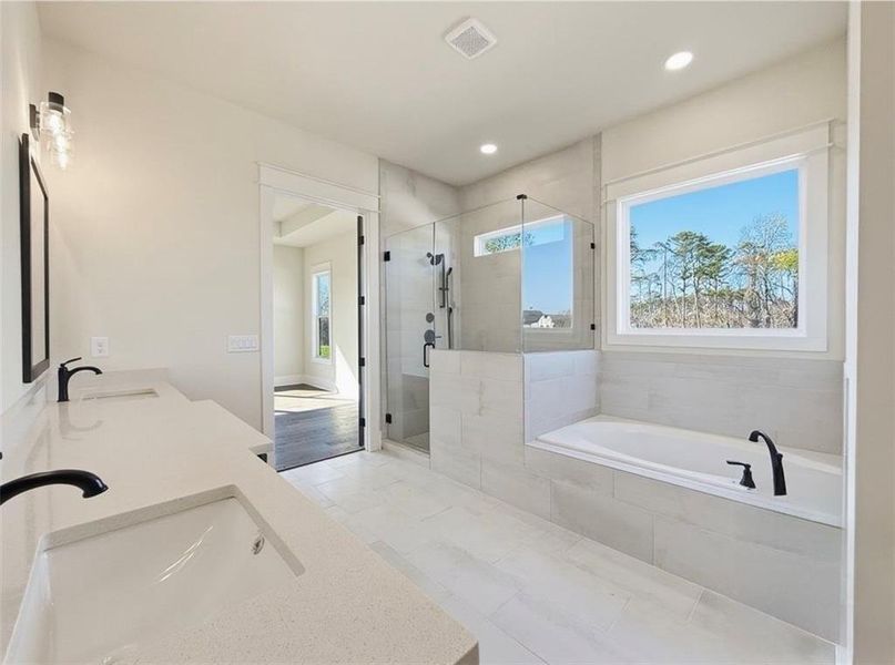 Furnished interior view inside a new home in , Rydal (Image 17).