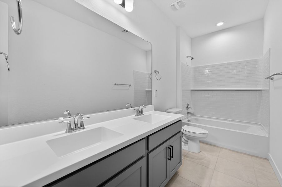 Furnished interior view inside a new home in Combs Ranch, San Tan Valley (Image 25).