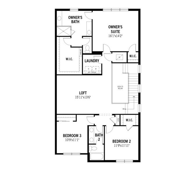 2D floor plan layout of this home in Avila, Jensen Beach, FL (Image 1).
