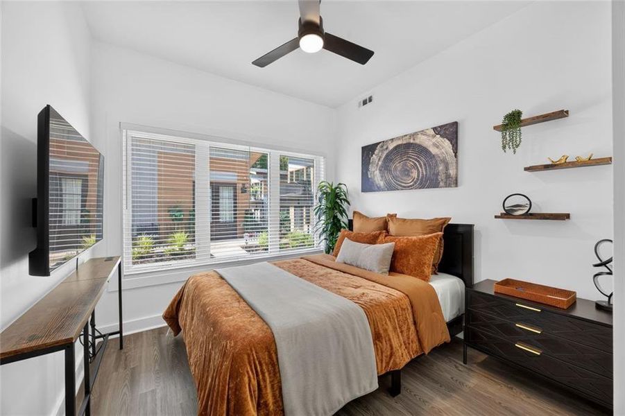 Furnished interior view inside a new home in , Union City (Image 23).