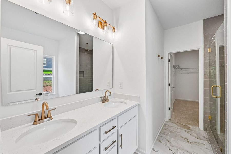 Furnished interior view inside a new home in Edgewater - The Links, Lancaster (Image 9).