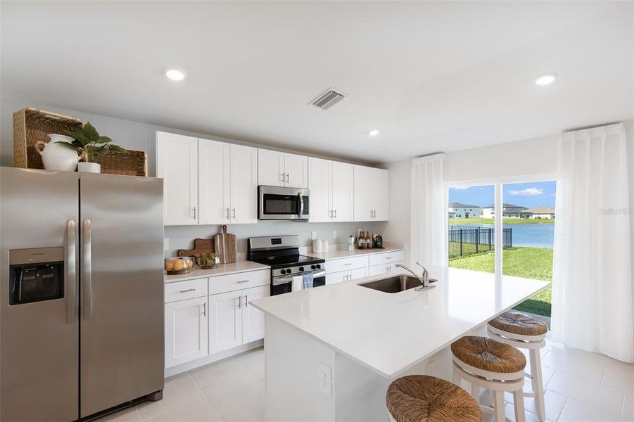 Furnished interior view inside a new home in , North Port (Image 12).