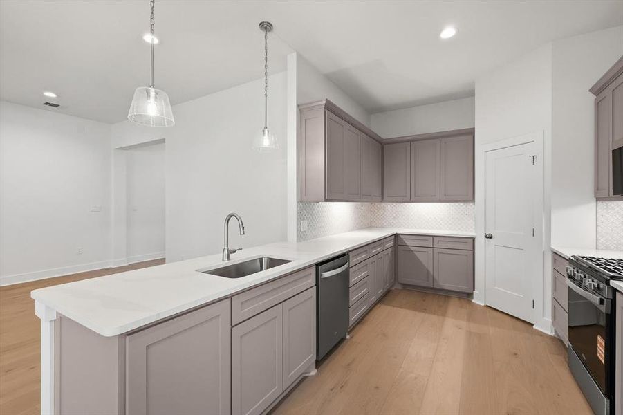 Furnished interior view inside a new home in , Boyd (Image 11).