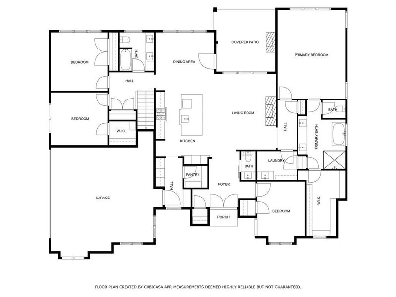 2D floor plan layout of this home in , Joshua, TX (Image 5).