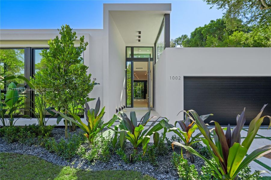 Exterior details and patio area of a home in , Biscayne Park (Image 4). Exterior details and patio area of a home in , Biscayne Park (Image 4).