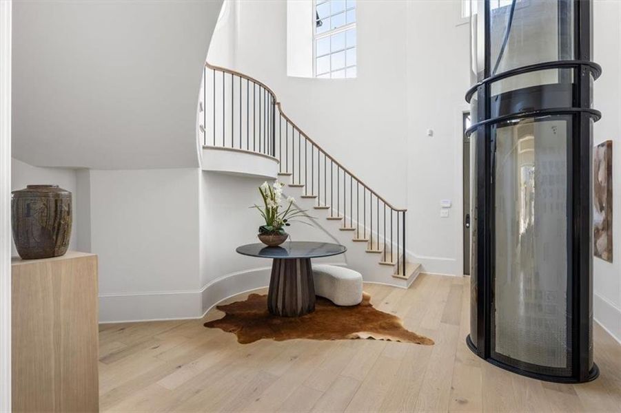 Furnished interior view inside a new home in , Alpharetta (Image 66).