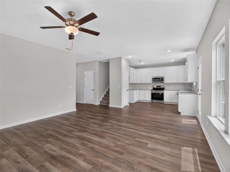 Spacious, unfurnished interior of a new home in High Shoals, Dallas (Image 34). Spacious, unfurnished interior of a new home in High Shoals, Dallas (Image 34).