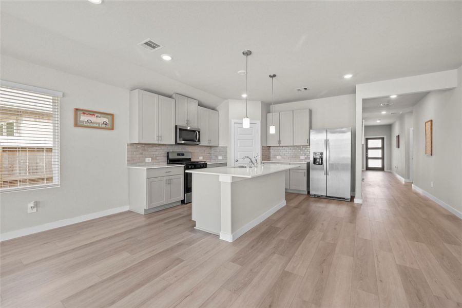 Furnished interior view inside a new home in Wall Street Village, Richmond (Image 12).