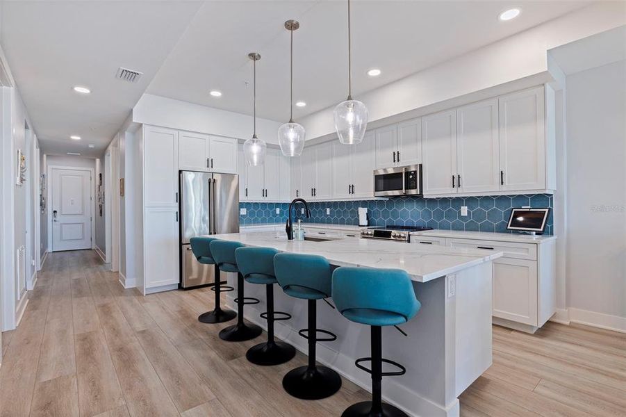 Furnished interior view inside a new home in , Madeira Beach (Image 11). Furnished interior view inside a new home in , Madeira Beach (Image 11).