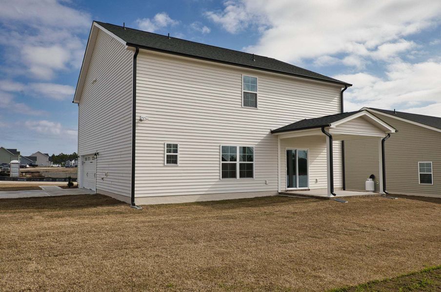 Covered Porch Option with Sideload Garage Option