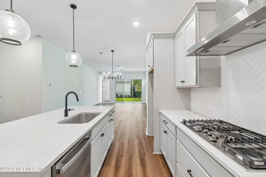Furnished interior view inside a new home in Seabrook Village 40' Front Entry, Ponte Vedra (Image 11).