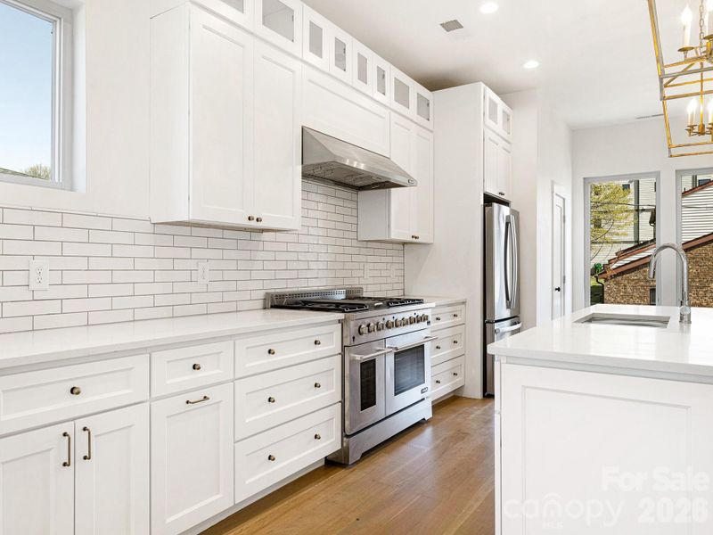 Furnished interior view inside a new home in , Charlotte (Image 9). Furnished interior view inside a new home in , Charlotte (Image 9).