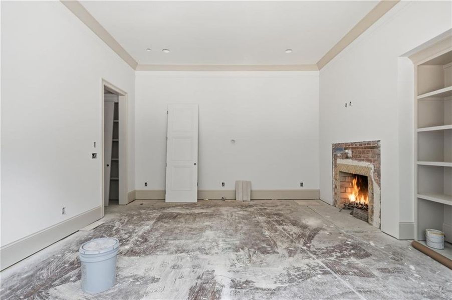 In-progress construction of a new home in , Marietta, GA (Image 34).