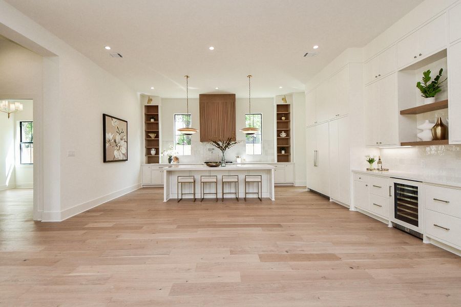 Furnished interior view inside a new home in , Houston (Image 10).