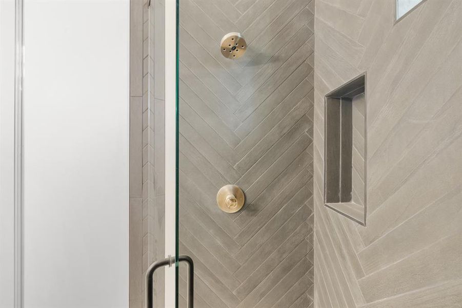 Close-up of interior finishes inside a home in , Dallas (Image 25).