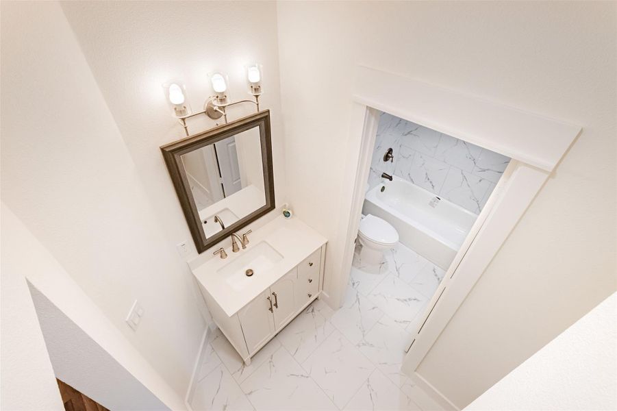 Furnished interior view inside a new home in , Houston (Image 14). Furnished interior view inside a new home in , Houston (Image 14).