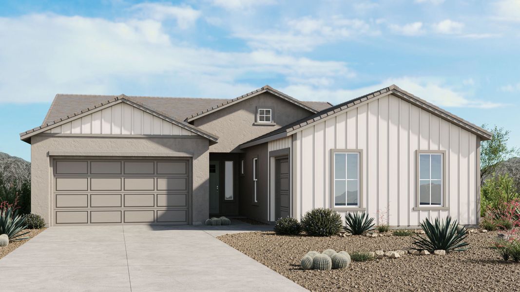 Representative exterior photo of a completed home built from the Ridgeline by Taylor Morrison in Ladera Trails, Peoria, AZ (Image 4).