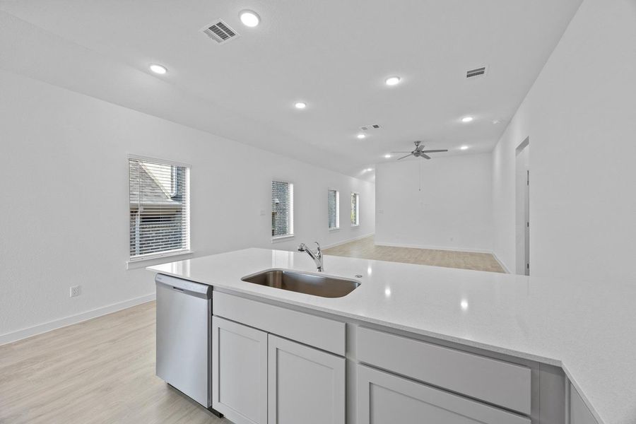 Furnished interior view inside a new home in Trinity Ranch, Elgin (Image 5).