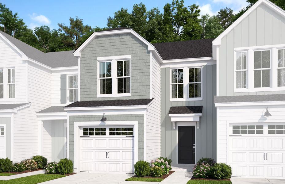 Representative exterior photo of a completed home built from the Hemingway by Pulte Homes in Broadmoor, Wake Forest, NC (Image 21). Representative exterior photo of a completed home built from the Hemingway by Pulte Homes in Broadmoor, Wake Forest, NC (Image 21).