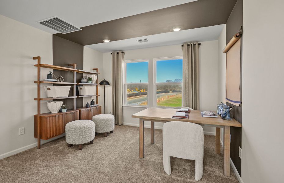 Furnished interior view inside a new home in Riverstone, Monroe (Image 34).