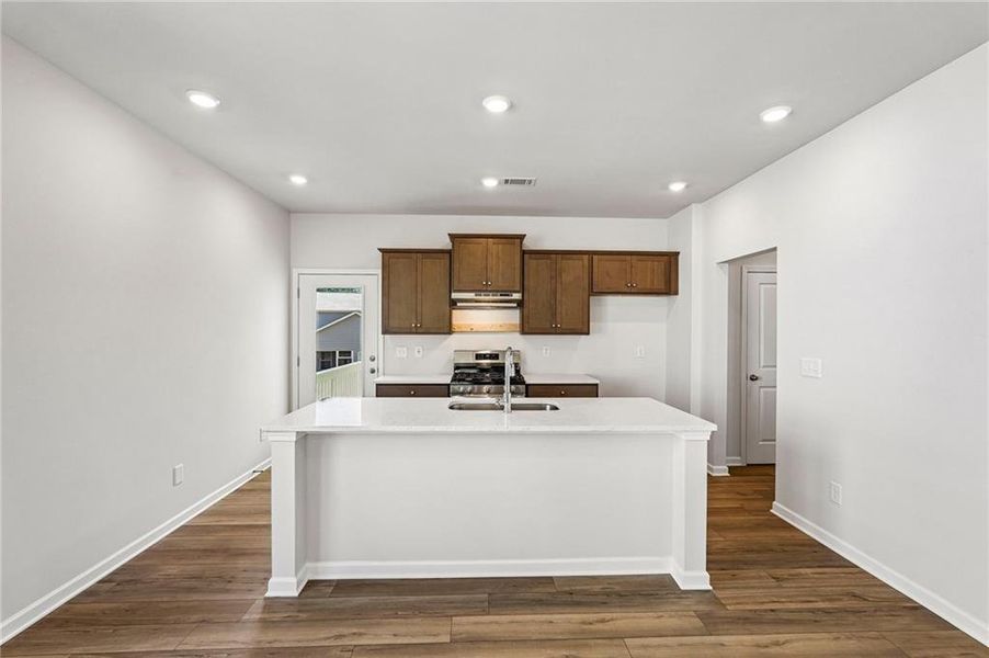 Furnished interior view inside a new home in Villages at Cedar Hill, Dallas (Image 7).