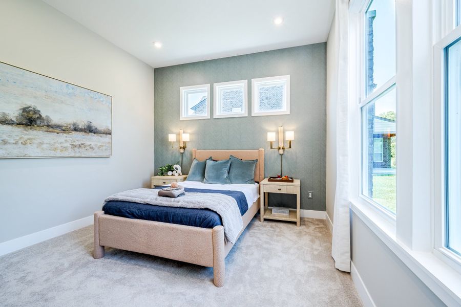 Representative furnished interior of a home built from the Beckett by Fischer Homes in Twin Lakes, Hoschton (Image 18).