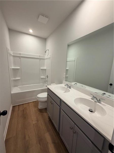 Furnished interior view inside a new home in Annsbury Park, Lilburn (Image 7). Furnished interior view inside a new home in Annsbury Park, Lilburn (Image 7).