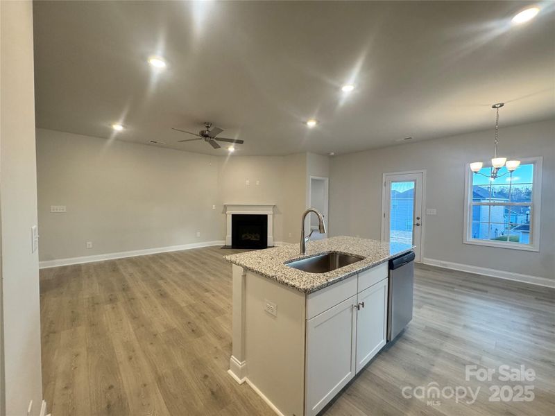 Furnished interior view inside a new home in Village at Parkside, Gastonia (Image 6).