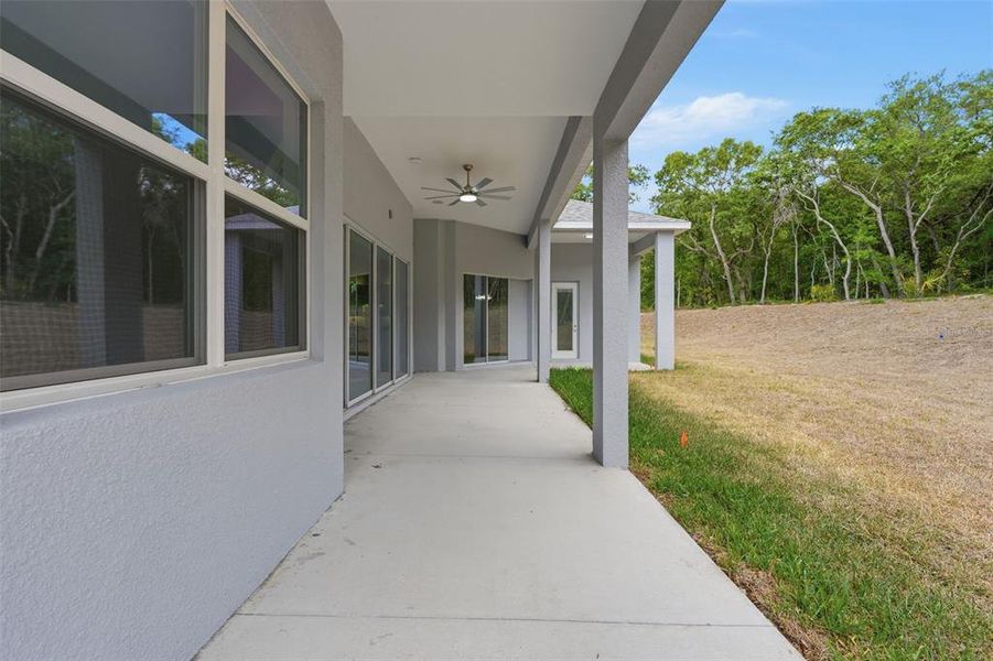Exterior details and patio area of a home in , Hernando (Image 34).