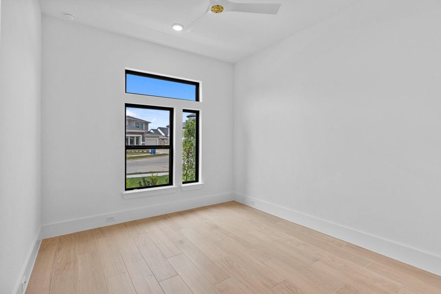 Secondary bedroom. Representative image.