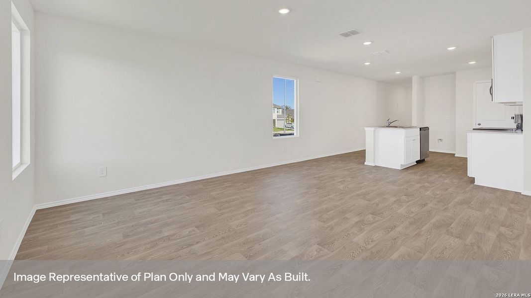 Spacious, unfurnished interior of a new home in Lantana, Lockhart (Image 20).