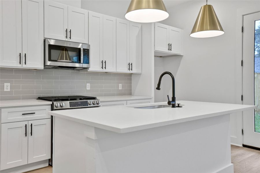 Furnished interior view inside a new home in , Houston (Image 5).