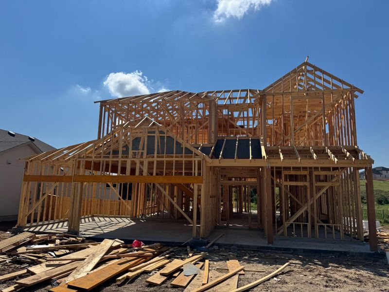 Back of house with a deck Back of house with a deck