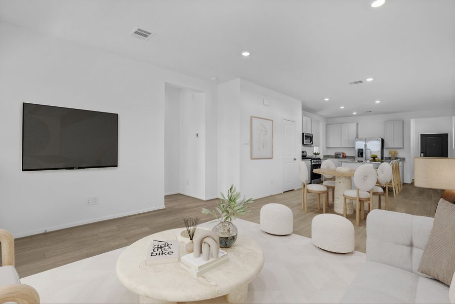 Representative furnished interior of a home built from the Burton by Taylor Morrison in Mason Woods, Cypress (Image 7). Representative furnished interior of a home built from the Burton by Taylor Morrison in Mason Woods, Cypress (Image 7).