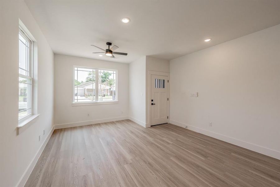 Spacious, unfurnished interior of a new home in , Fort Worth (Image 29). Spacious, unfurnished interior of a new home in , Fort Worth (Image 29).