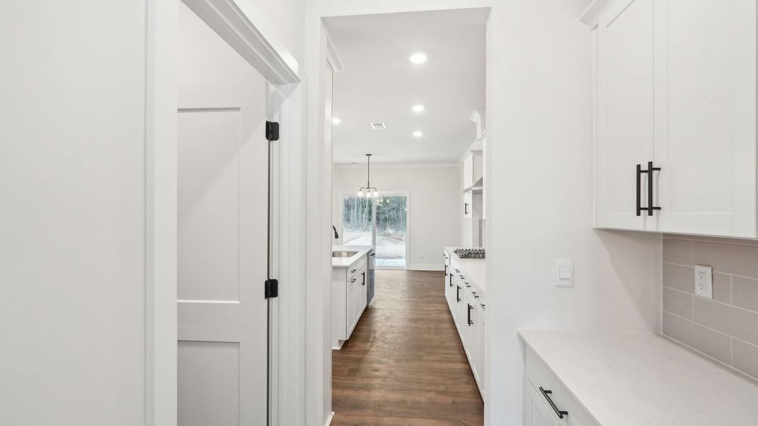 Furnished interior view inside a new home in Westport, York (Image 6).